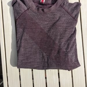 Tracksmith Brighton Base Layer Wine XS